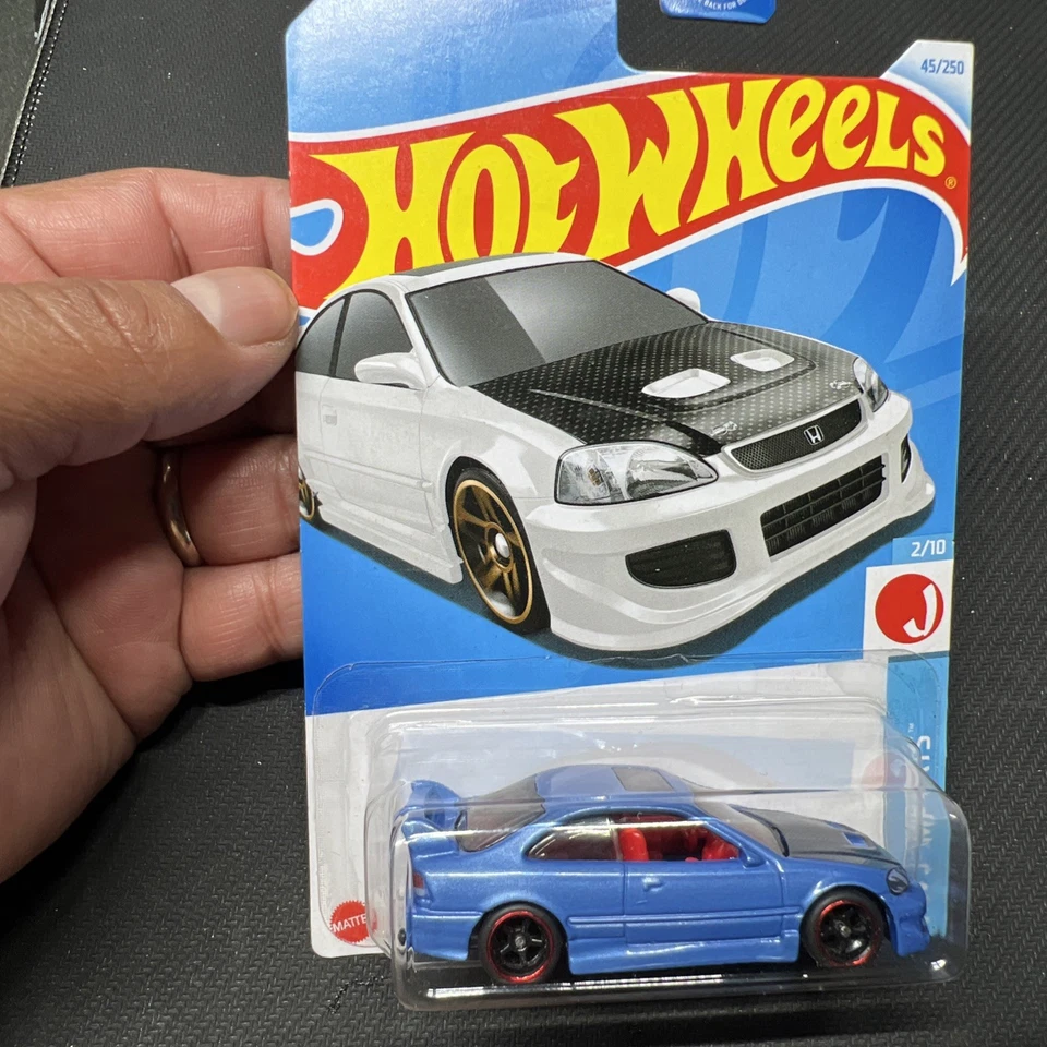 Hot Wheels Honda Civic SI - Cambio de rueda personalizado y color Foto 3 de 4