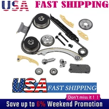 Timing Chain Kit VVT Gear for 11-17 Chevy Equinox GMC Terrain Buick LaCrosse NEW