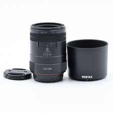 Pentax HD PENTAX-D FA Macro 100mm F2.8ED AW Lens, Black (20320)