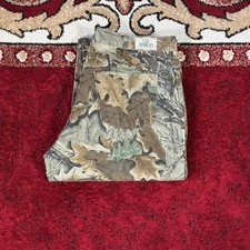 Vintage 90s RedHead Advantage Hunting Camo Canvas Pants Size 38x30 Made In USA