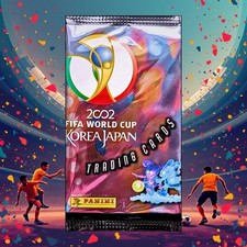 2002 Panini World Cup Sealed Trading Card Pack. Ronaldo. Zidane. Henry