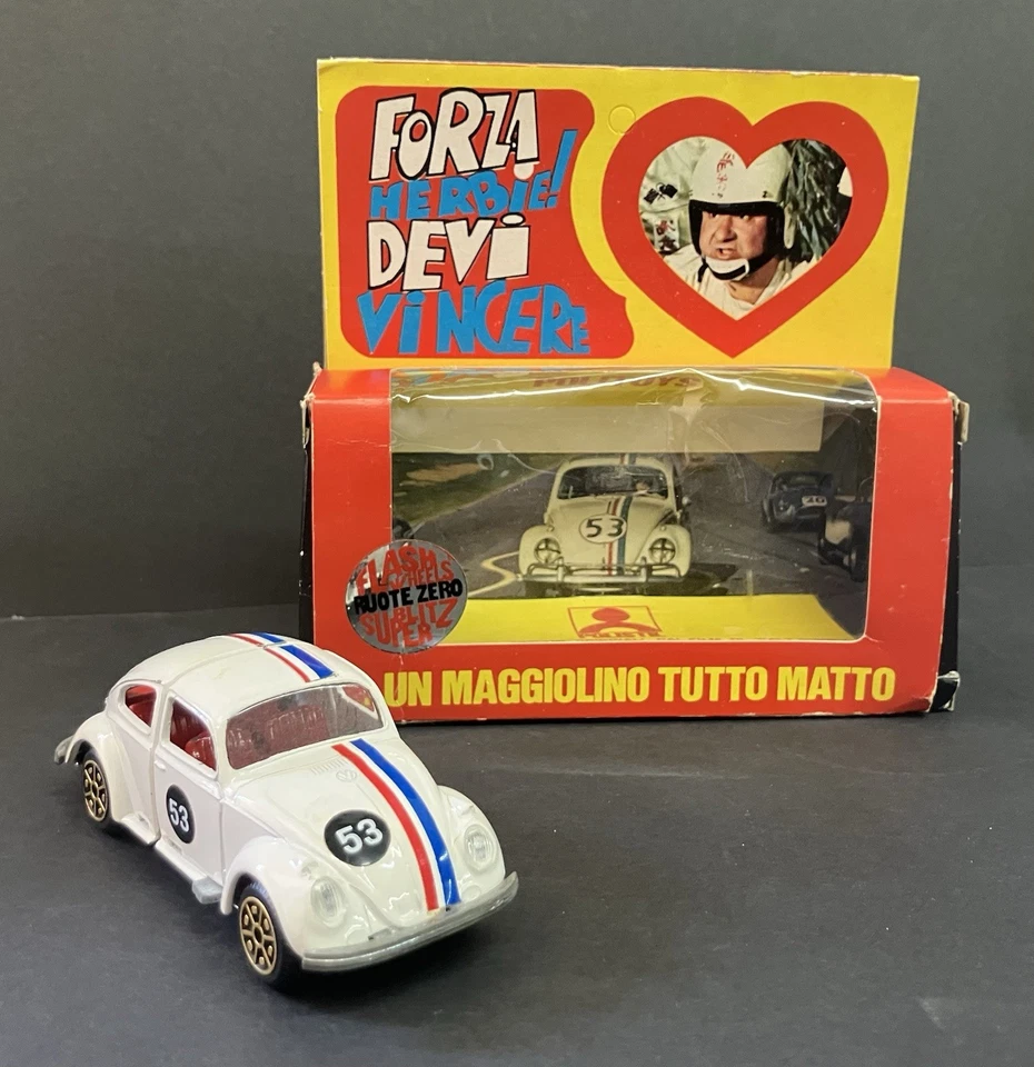 POLITOYS VW VOLKSWAGEN BEETLE-HERBIE THE LOVE BUG-In Original Package-Excellent - Image 3 of 4