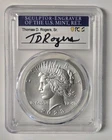 2023 Peace Silver Dollar Thomas D. Rogers, Sr. Signed PCGS MS70