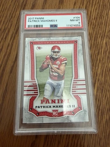 2017 Panini - Rookies Patrick Mahomes II #104 (RC)