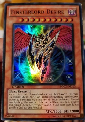 Yu-Gi-Oh!  1 × Finsterlord Desire Super Rare 