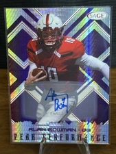 2025 Sage High Series Alan Bowman RC Peak Performance Auto Autograph #PKA-AB