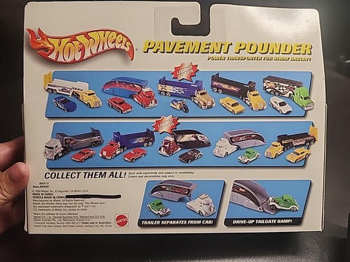 Hot Wheels Pavement Pounder Dead Mans Curve Hauler mit Hot Wheels Auto, #89312 - Bild 7 von 11