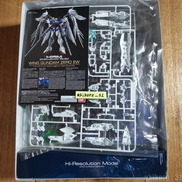 Bandai High Resolution Model Wing Gundam Zero EW 4549660167464 1