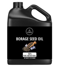 100 Pure Borage Oil 32 oz Bulk Natural Vegetable Oil Cold Pressed