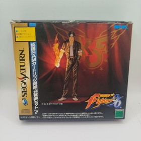 The King of Fighters 96 KOF Sega Saturn + RAM Jap Version Ntsc-j GREAT!