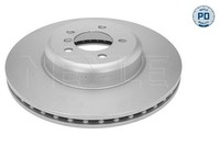 2X Meyle Bremsscheibe MEYLE-PD: Advanced Performance And Design. 383 521 1018/PD