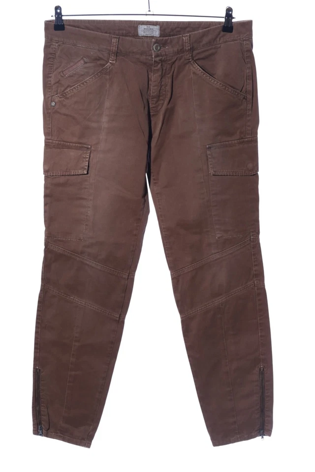 MASON'S Pantalon cargo Dames Pantalon T EU 46 brun style décontracté - Photo 4/4