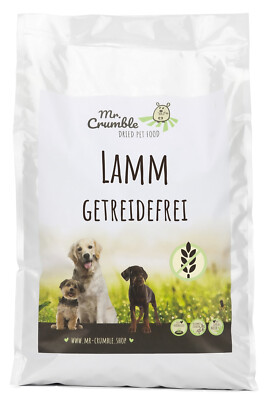 Hundefutter getreidefrei 30 kg mit 23% Lamm Trockenfutter glutenfrei  vertrglich | eBay.de