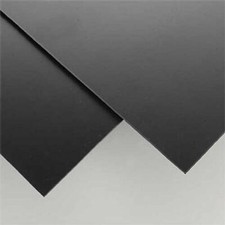 Evergreen 9117 Black Styrene Sheets, .08"x8x21 2 