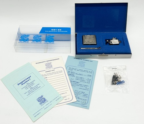 Stanton 681 EE Phono Cartridge w/ D6800EE Stylus, Box & Accessories (Tested)