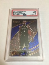 2019-20 Kevin Durant Panini Select Courtside Blue Disco Prizm /25 PSA 9 LOW POP!