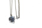 925 Sterling Silver Child Silhouette pendant necklace 4.4g 22" — photo 5