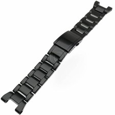 Casio Black Metal Watch Band G-Steel GST-200RBG GST-S110BD GST-S130BD GST-W110BD