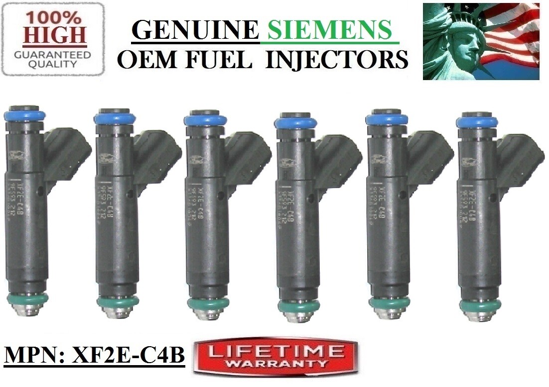 6 Fuel Injectors for 20012004 Ford Windstar Mustang 3.8L V6 /OEM eBay