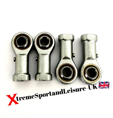 4er-Pack M5 WEIBLICH GOKART RENNEN RALLYE SPUR STANGENKÖPFE - ROSENGELENKE UK VERKÄUFER