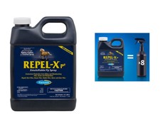 FARNAM REPEL-X pe  Fly Spray / Quart-Sized Concentrate makes 2 gal+ / ships free