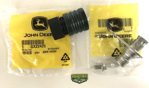 GX22425 GX22426 37M7089 John Deere OEM Mower Deck Wash Port Kit