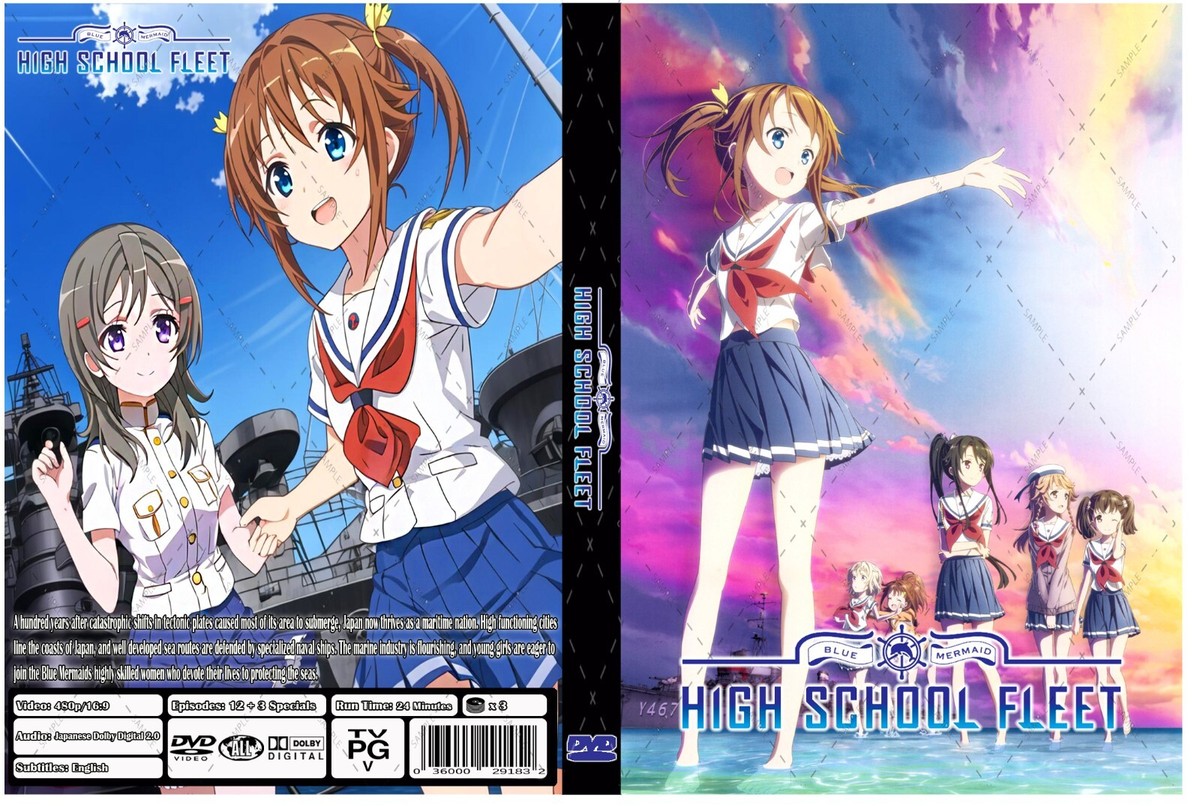 High School Fleet Anime Series Episodes 1-12 + 2 Ovas + Movie | eBay