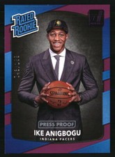 Ike Anigbogu 2017-18 Donruss #176 /199 Basketball Card