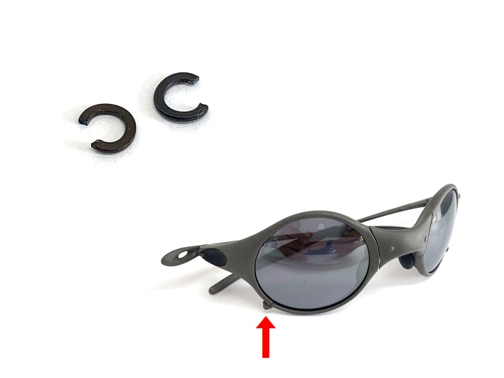 LINEGEAR C-Ring X-Metal color for Oakley Mars - 1 Pair [MA