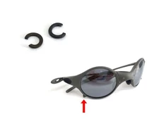 LINEGEAR C-Ring X-Metal color for Oakley Mars - 1 Pair [MA-CCL-XM]
