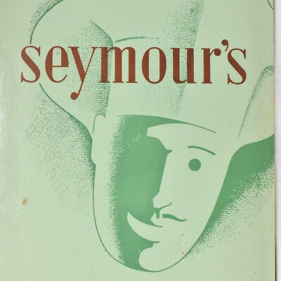 1940s Seymour's Cafe Coffee Shop Restaurant Menu Van Duyn Candy Eugene Oregon #1