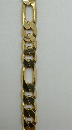 ESTATE 24k Gold Plated 8" Cuban Link Bracelet - 第 3/6 張圖片