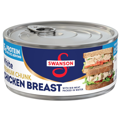 Swanson White Premium Chunk Canned Chicken Breast in Water, 9.75 OZ Can (Pack of - Picture 8 of 12