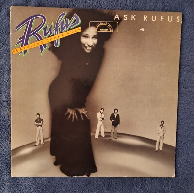 Rufus Featuring Chaka Khan (Ask Rufus) Lp 1977 Platium Plus Excellent 