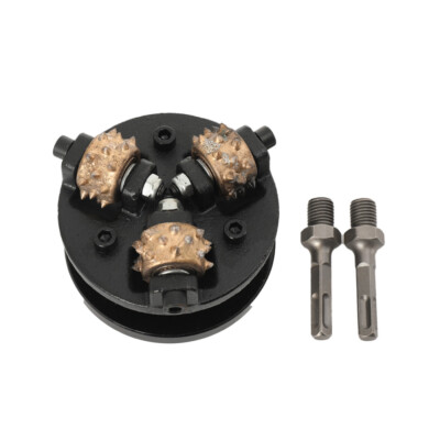 Three-Head Grinding Disc Concrete Wall Roller Plate For most Electric Hammers
