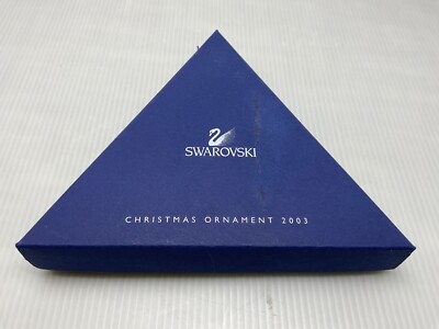 美品 未使用 SWAROVSKI クリスマス オーナメント 2003 クリスタル 美品 未使用 SWAROVSKI クリスマス オーナメント 2003 クリスタル