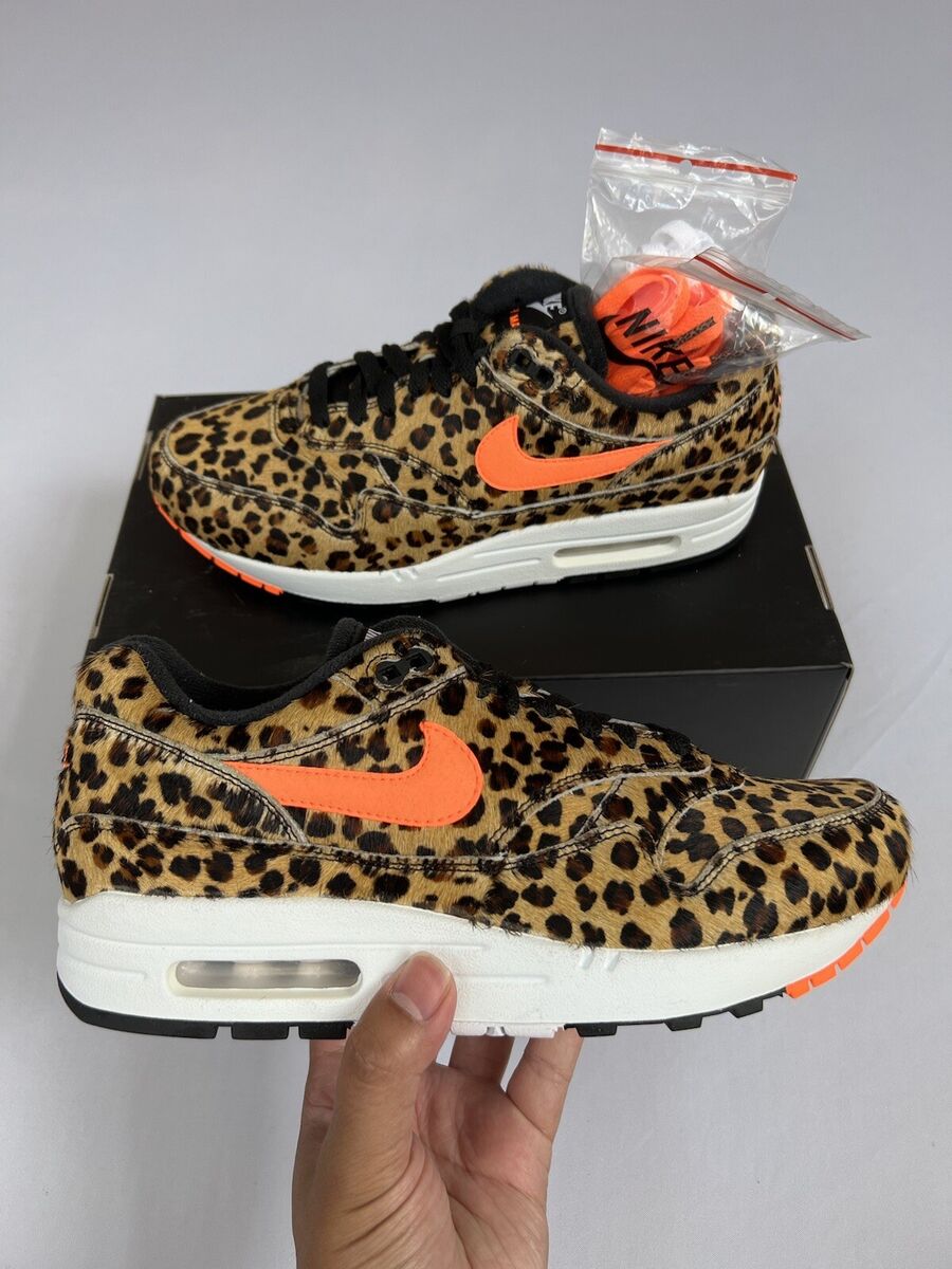 Nike x Atmos Air Max 1 DLX 'Animal Pack Leopard' AQ0928-901 Men's 7.5  Women’s 9