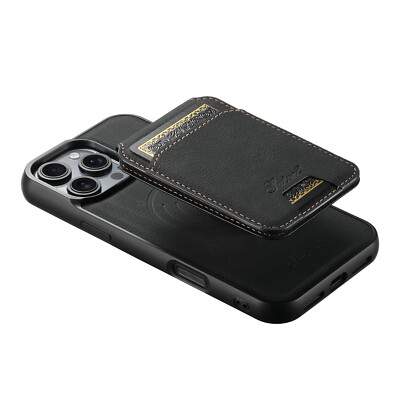 Portafoglio In Pelle Con Porta Carte E MagSafe Per IPhone 16/15/14 E Google Pixel | Anti-impronta