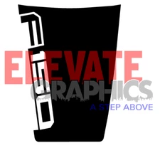 2015-2020 For Ford F-150 Decals Center Hood Stripes Vinyl Stickers Graphics
