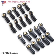 FLYXM 10/20x For 1:24 RC Crawler Axial SCX24 Plastic Balls Joint Link Rod Ends