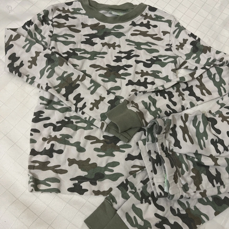 Conjunto de pijama de algodón manga larga Circo para niños talla 8 (funciona pequeño) Foto 3 de 4