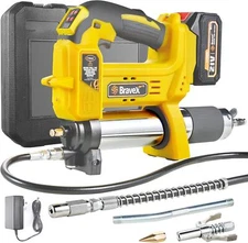 Grease Gun Battery Powered with 40"Long Hose 12,000 PSI Cordless Electric