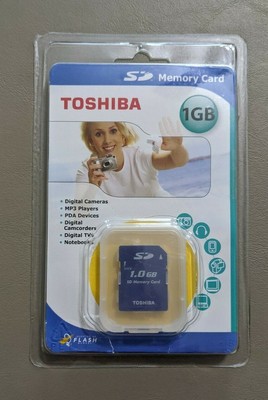 Kingston toshiba 1gb secure digital memory card (740617080681)