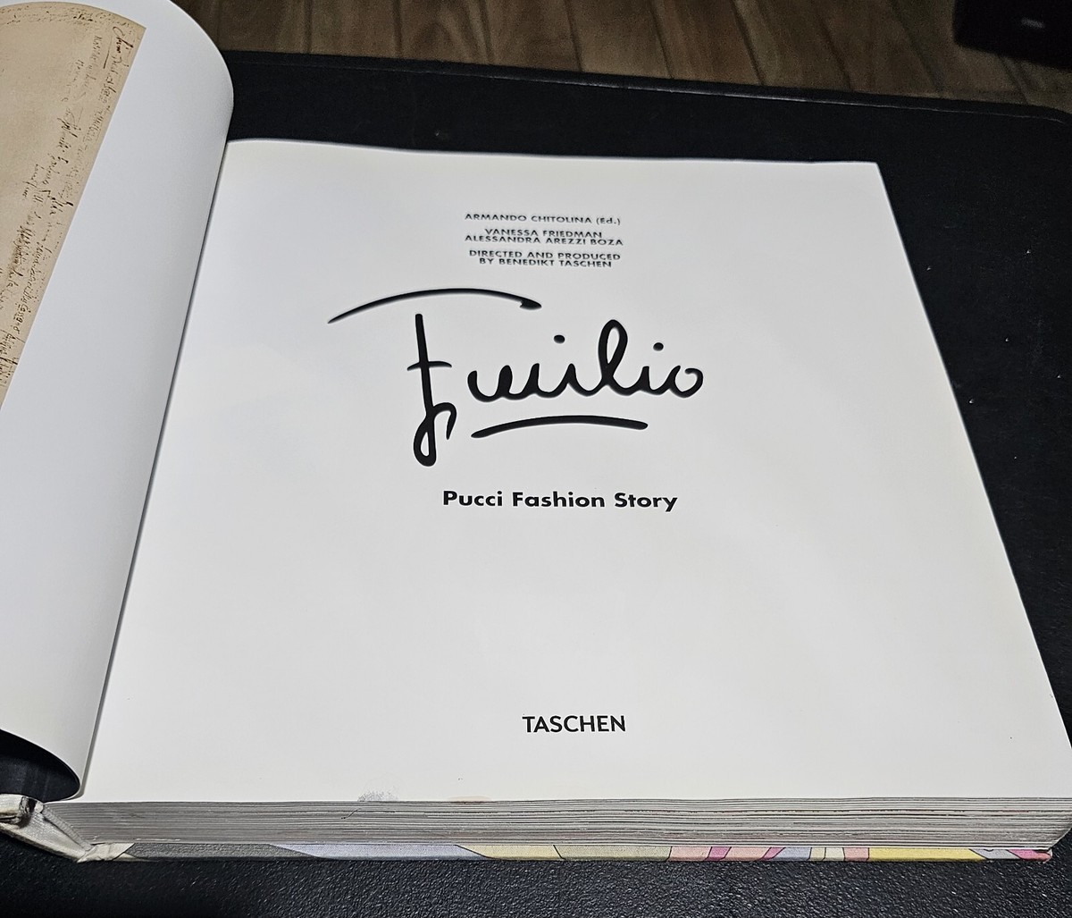 Emilio Pucci Book Foreign Book Art Multicolor Pucci Pattern