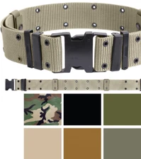 Pistol Belt Military Style Tactical Quick Release Pistol Web Belt you choose