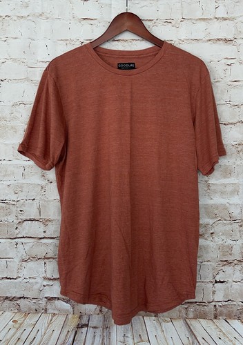 Goodlife Tri-Blend Scallop Crew T-Shirt - Orange - XL | eBay