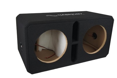 Harmony Audio HA-BV2X12E Dual 12 Empty Vented Port Sub Box Unloaded Enclosure
