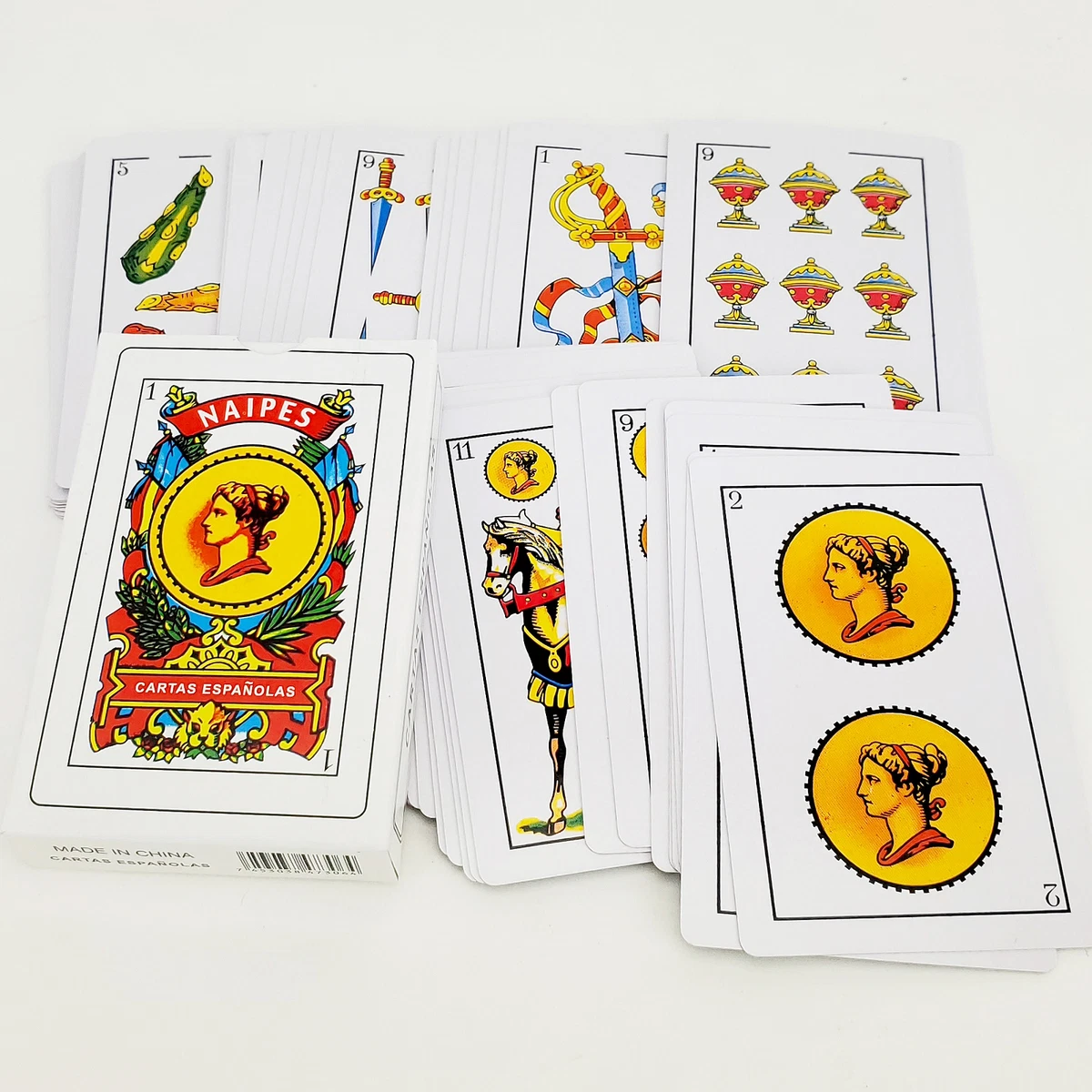 Cards Tarot Spanish Playing Baraja Naipes Deck Cards Barajas Cartas Espanolas