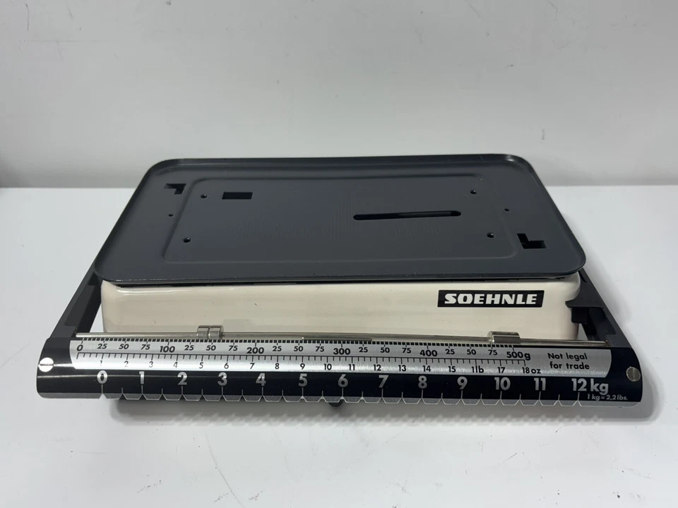 VINTAGE - German Soehnle Balance Domestic Scale Silver Foto 3 de 4