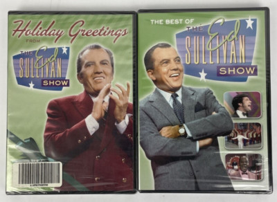 Holiday Greetings + Best Of Ed Sullivan Show (DVD 2014) Full Screen New & Sealed